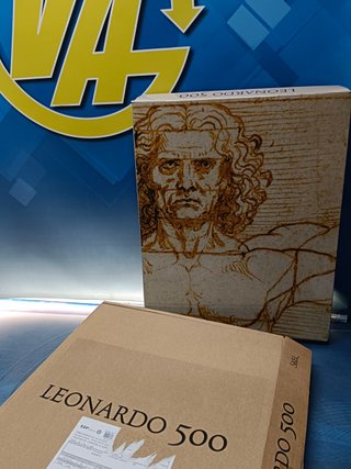 LEONARDO 500 - SKEL - El hombre de Vitruvio, serie florencia, serie limitada nº 2599 de 2998