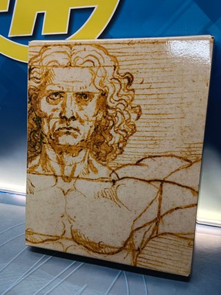 LEONARDO 500 - SKEL - El hombre de Vitruvio, serie florencia, serie limitada nº 2599 de 2998