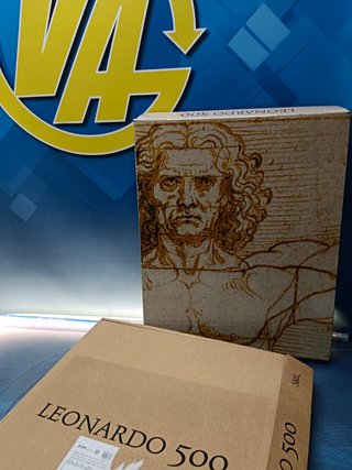 LEONARDO 500 - SKEL - El hombre de Vitruvio, serie florencia, serie limitada nº 2599 de 2998
