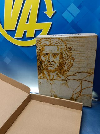 LEONARDO 500 - SKEL - El hombre de Vitruvio, serie florencia, serie limitada nº 2599 de 2998