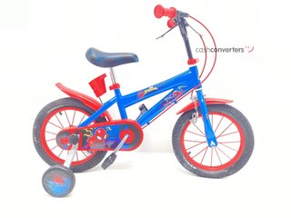 bicicleta niño huffy marvel spider-man 14