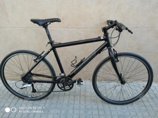 Bicicleta Urbana Cannondale Híbrida Negra