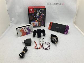 nintendo switch oled pokemon scarlet & violet edition