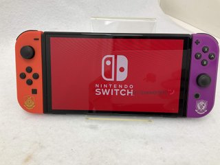 nintendo switch oled pokemon scarlet & violet edition