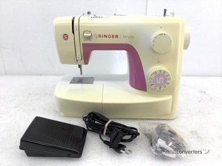maquina coser singer simple