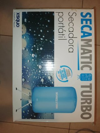Secadora de ropa portatil Secamatic Turbo Plus