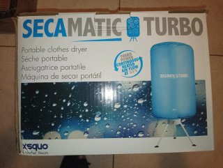 Secadora de ropa portatil Secamatic Turbo Plus