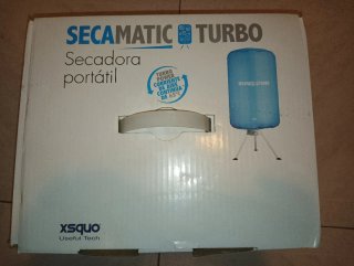 Secadora de ropa portatil Secamatic Turbo Plus