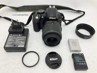 camara digital reflex nikon d3100+af-s dx 18-55mm 1:3.5-5.6g vr
