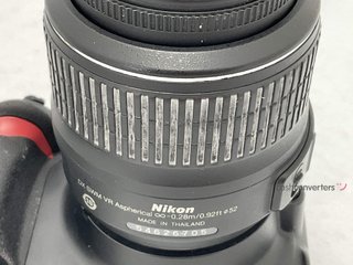 camara digital reflex nikon d3100+af-s dx 18-55mm 1:3.5-5.6g vr