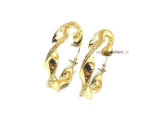 argollas oro 18k