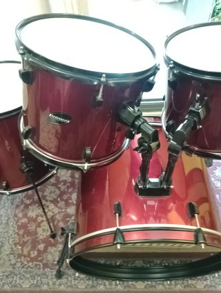 Batería percusión 22, 12, 13, 16"