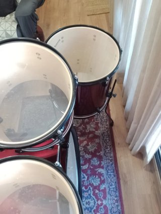 Batería percusión 22, 12, 13, 16"