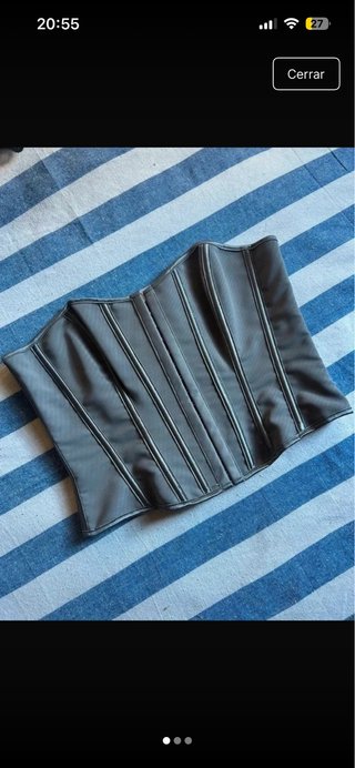 Corsé gris