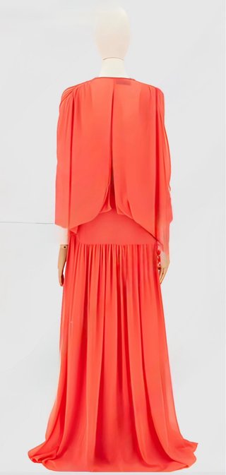 Vestido Gucci Largo naranja Talla M