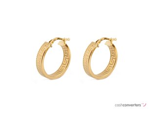 argollas oro 18k