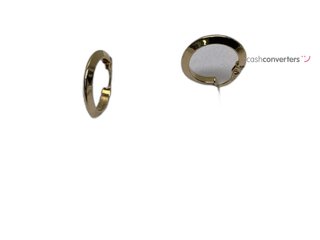 argollas oro 18k