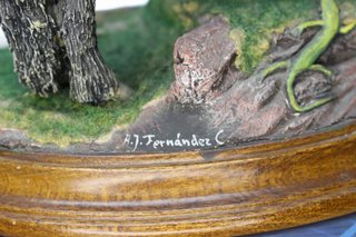Figura, escultura de Centauro. J. Fernández, 1989.