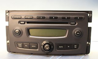 Smart Radio 9 ForTwo 451. Con manual.