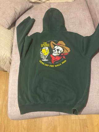 Sudadera Vans Off The Wall Verde