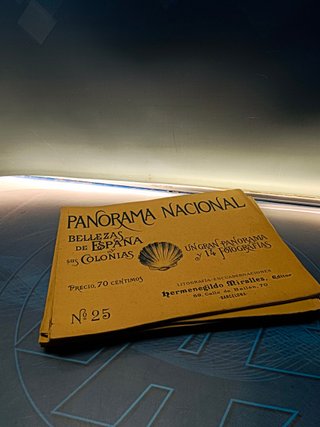 lote de 21 revistas, PANORAMA NACIONAL. BELLEZAS DE ESPAÑA Y SUS COLONIAS. LITOGRAFIA Barcelona