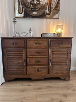 Cómoda madera cerezo macizo