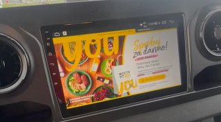 Rádio Mercedes Sprinter 18-22 Android +GPS+Carplay