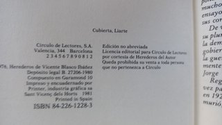 Colección 11 novelas Blasco Ibáñez 1980