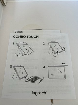 Funda Teclado Logitech Combo iPad A16