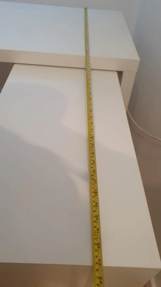 Escritorio Extensible IKEA Blanco