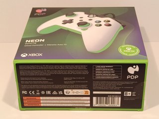 Mando Controller c/ Cable PDP Neon White PC NUEVO