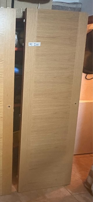 5 Puertas de Interior de Roble Macizo