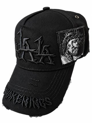 Gorra Negra con parches LaLaLa