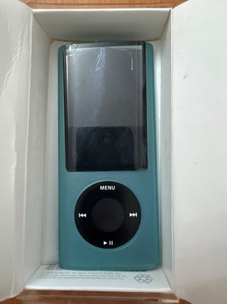 iPod nano 8GB Negro A1320 para piezas caja y funda