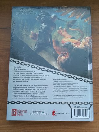 (SI ENVIO) THE WITCHER JUEGO DE ROL LIBRO BASICO