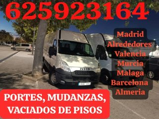 Se hacen portes y mudanzas