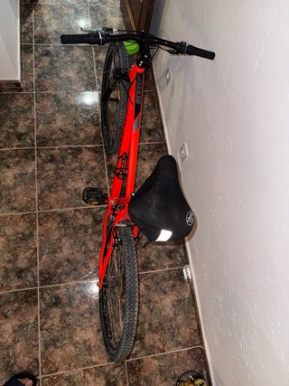 Bicicleta de Montaña naranja talla M