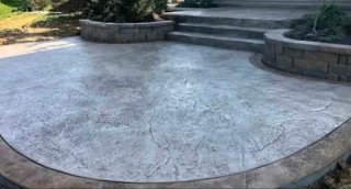 Hormigón impreso para exteriores