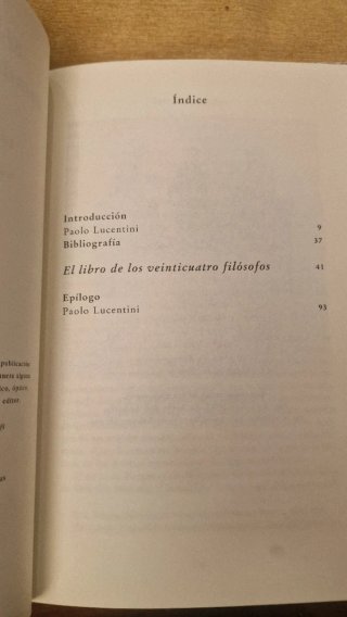 El libro de los veinticuatro filósofos