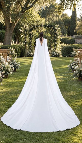 Capa de Novia espectacular de 3,5 metros largo