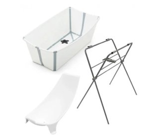 Bañera Stokke con soporte y reductor