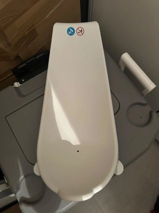 Bañera Stokke con soporte y reductor