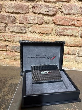 Caja de Presentación Lamborghini Aventador SVJ
