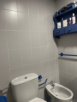 Conjunto de Muebles de Baño Azul