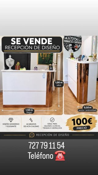 Mostrador de Recepción de Diseño