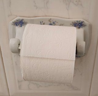 Set Accesorios Baño Cerámica Floral