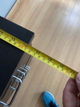 Cajonera Metálica Negra de 6 Cajones