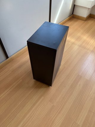 Cajonera Metálica Negra de 6 Cajones