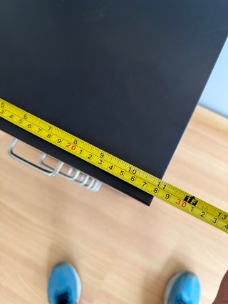 Cajonera Metálica Negra de 6 Cajones