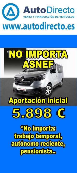 RENAULT TRAFIC 2.0 DCI 110CV AUTHENTIC ENERGY BLUE 9 PLAZAS
